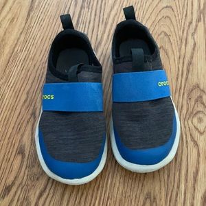 Boys CROCS water shoes.  Good used condition